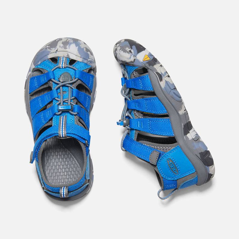 Keen Newport H2 Trekkingsandalen Kinder DE-73846 Sky Diver - Keen Kinderschuhe Blau